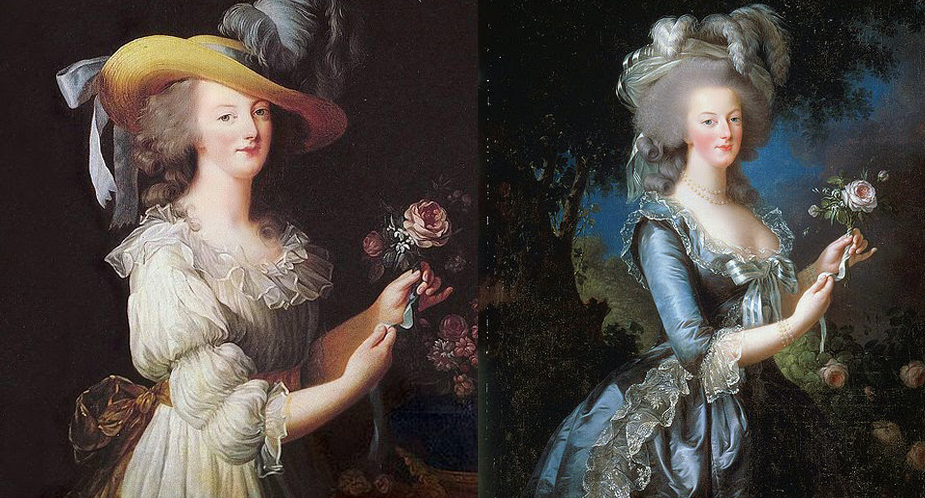 Marie Antoinette posed for a daring portrait…