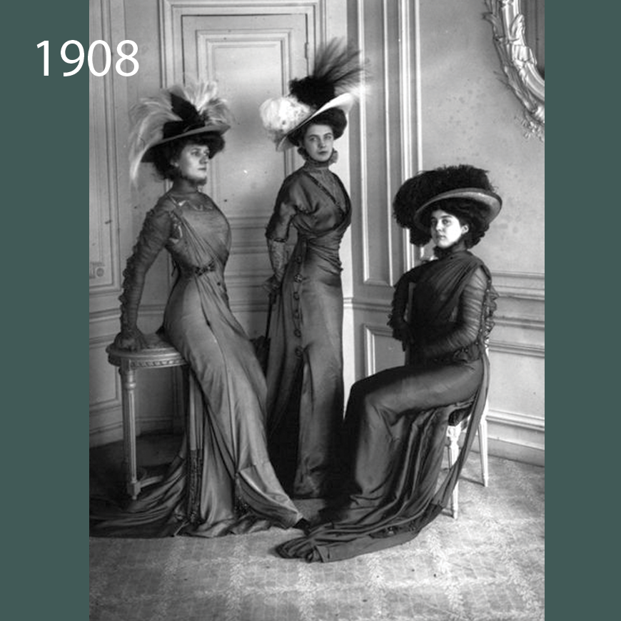 1890-1914 La Belle Epoque Edwardian Fashion History