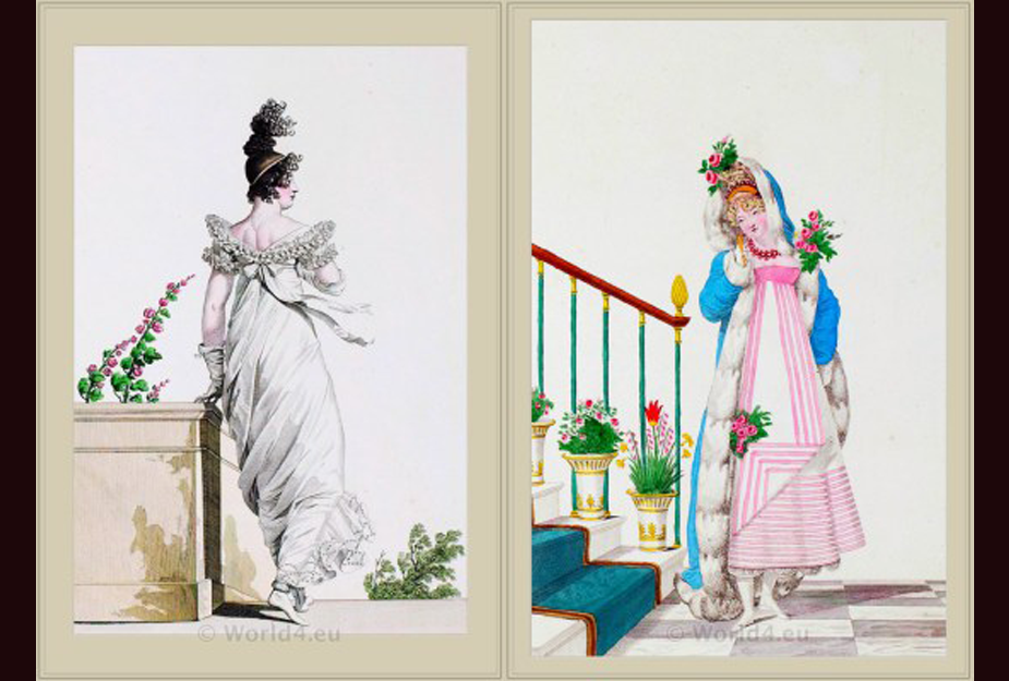 Regency Period..Undergarments..1820 to 1830's  Historical  dresses, 18th century fashion, Regency fashion