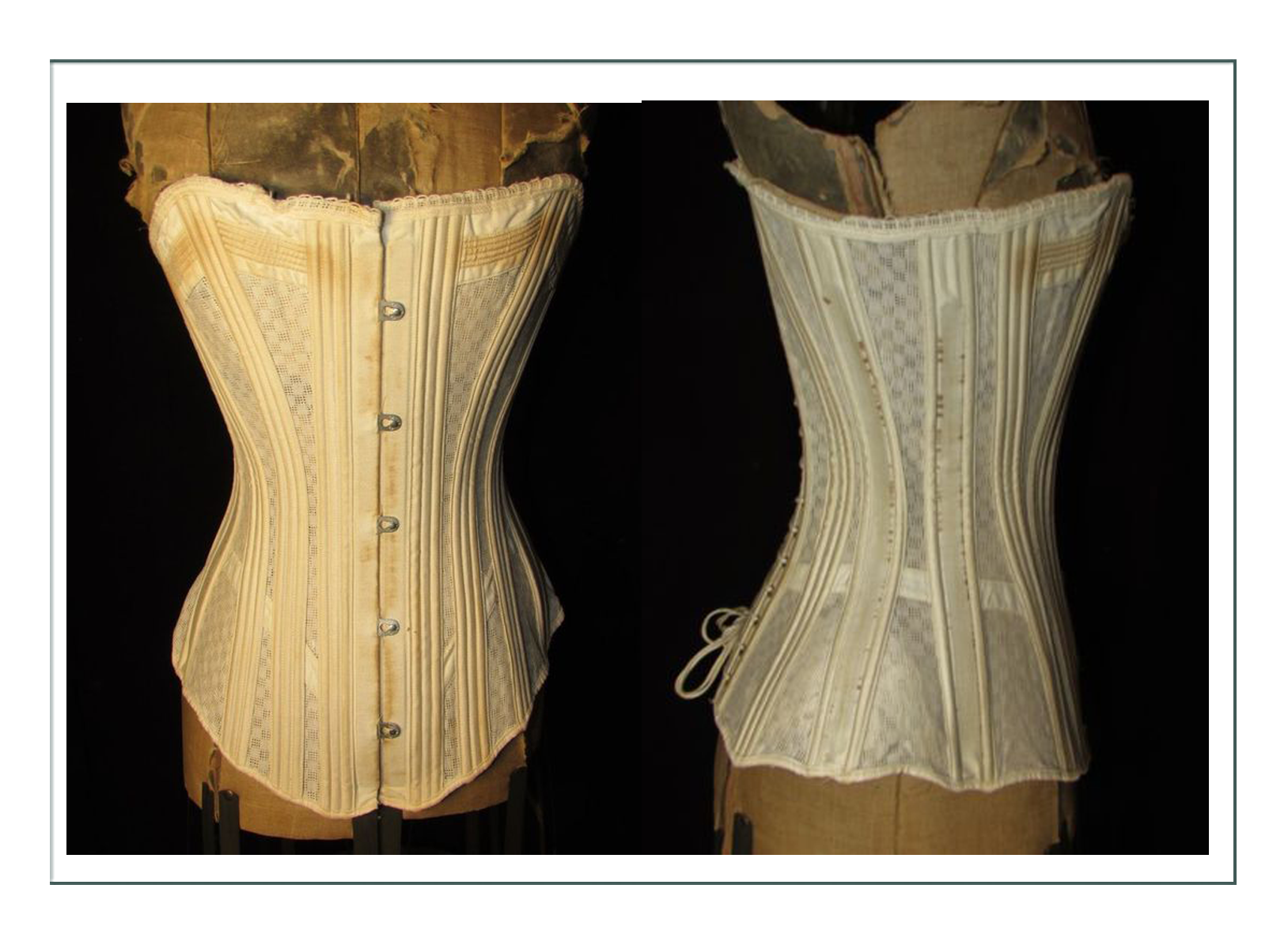 Wasp Waist BBW, Pattern adapted from 18C corset to enhance …