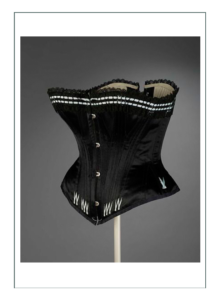 Black miracle magnet corset with hand embroidery 520.00 EUR - Buy clothes &  accessories - Tools and Materials for Embroidery