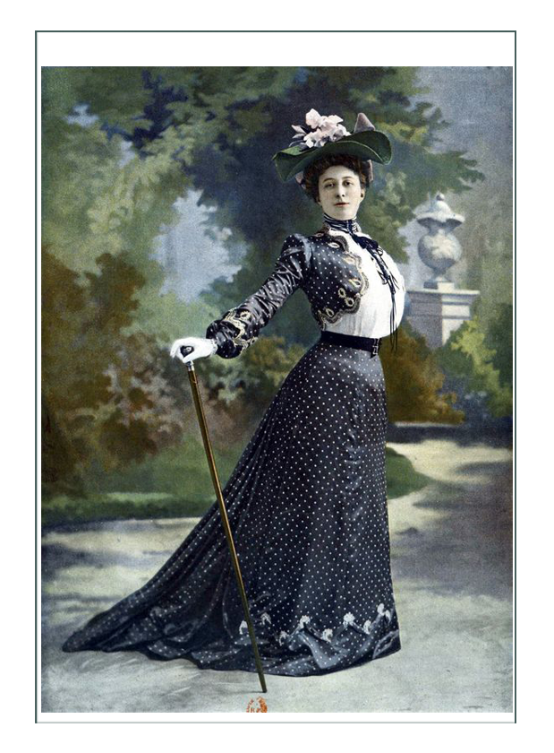 Doty Flowers, 1909 Fashion History