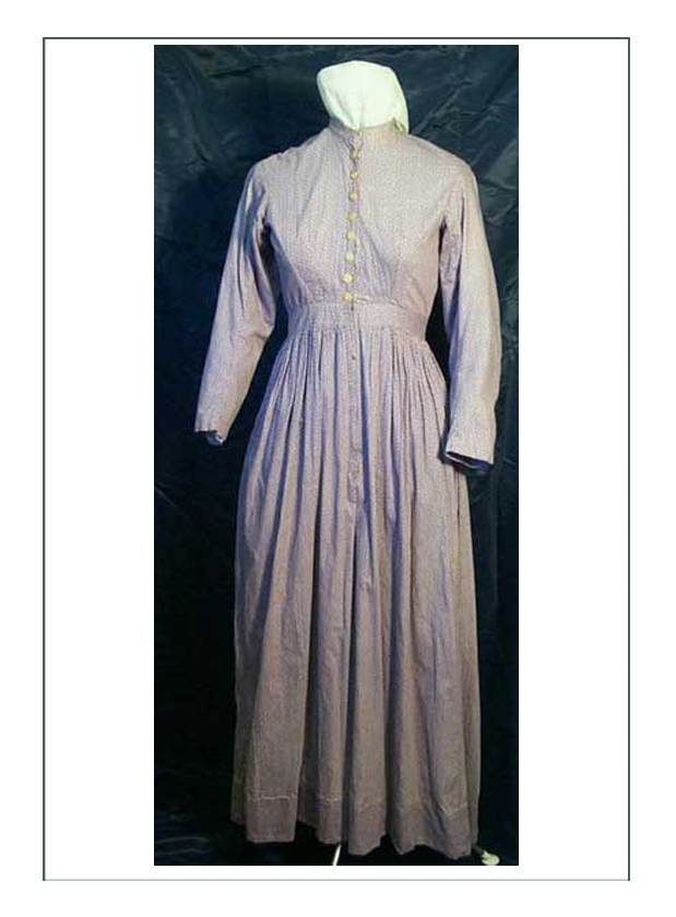 1860 Homestead or Pioneer Dress