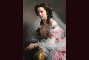 Worth evening / ball gown of Empress Eugenie of France, one of his earliest  patrons (1866-67) : r/fashionhistory