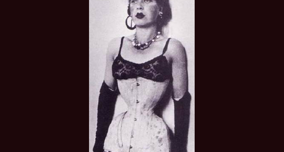 While corsets were out of style by the 1920's…