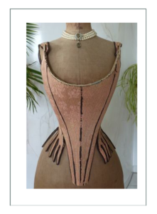 18th-19th Century Underbust Stays Pattern - DAR Shopping