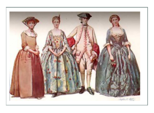 1750-1800  18th century fashion, 18th century clothing, Historic