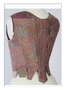 File:18th century silk brocade stays or corset MTIB 103.876.jpg - Wikipedia