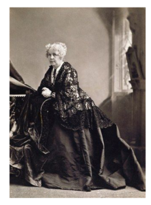 1861 – Elizabeth Keckley, Purple velvet day and evening dress