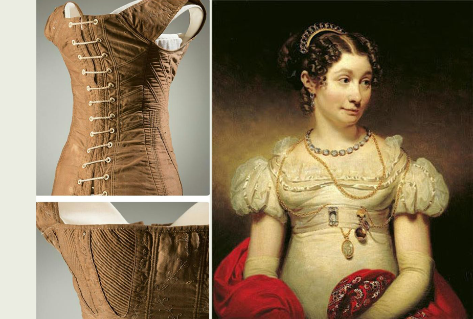 Old and historic corsets