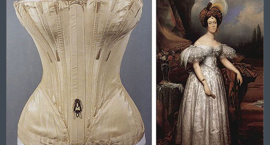 Corset makers by the 1830's…