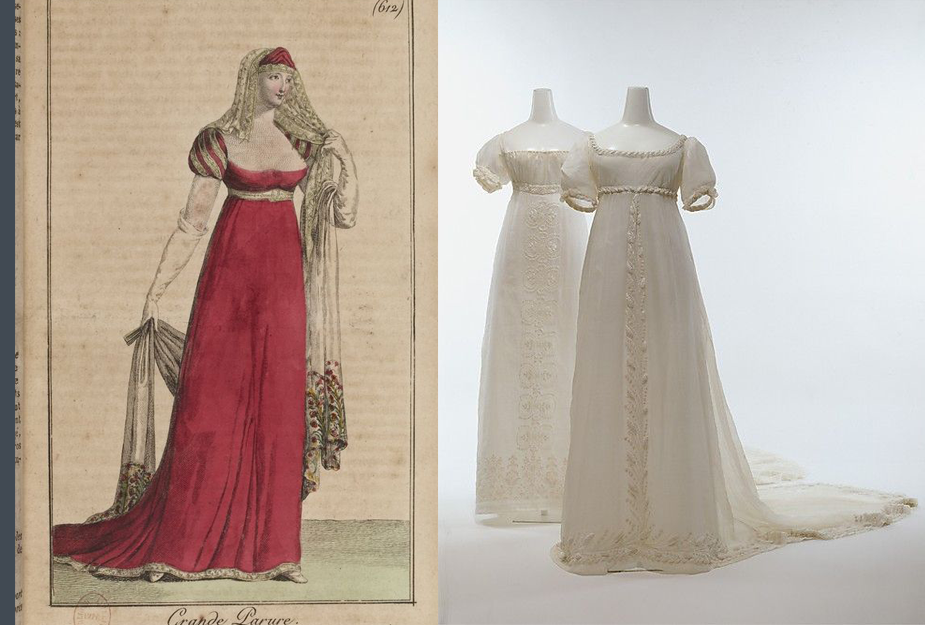 Regency Fashion History 1800-1825  Beautiful Pictures Empire Line