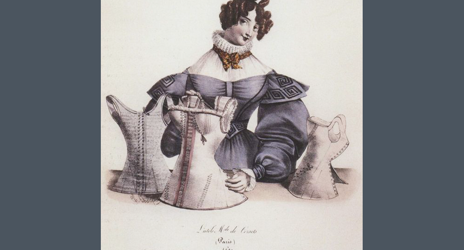 A corset for the late 1830's (sort of)