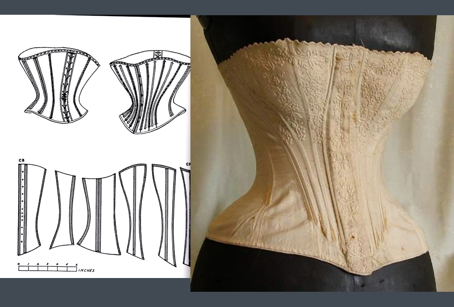 Corset inspired by the butterfly and the 1800s – Fashion North